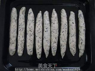 芝麻排包的做法步骤:7