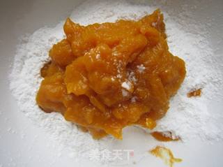 椰香南瓜糯米糍的做法步骤:6