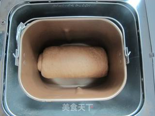 健康营养美味全包干:全麦胚芽吐司(面包机版)的做法步骤:8
