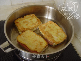 香煎夹心馒头的做法步骤：9