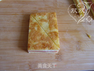 香煎夹心馒头的做法步骤:11