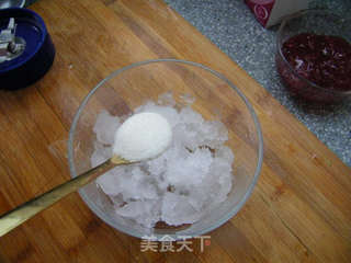 【番茄自制美食】红豆冰山的做法步骤:4