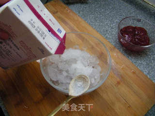 【番茄自制美食】红豆冰山的做法步骤:5