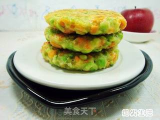 毛豆饼的做法步骤：8