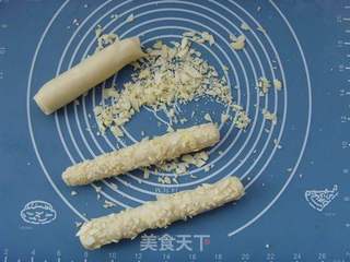 磨牙小食---杏仁脆条的做法步骤:7
