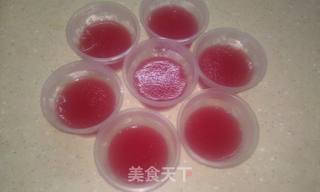 双色西瓜奶冻的做法步骤:11