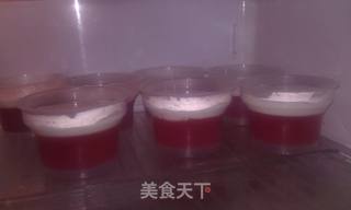 双色西瓜奶冻的做法步骤:18