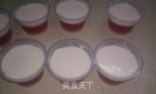 双色西瓜奶冻的做法步骤:19