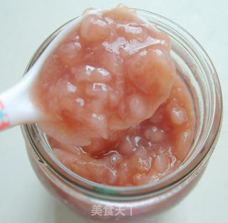 粉红色桃子果酱的做法步骤:7