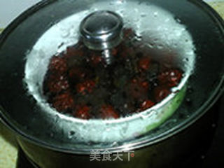 黑米枣糕的做法步骤:4