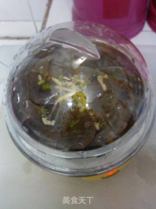蒜蓉蒸虾---煮蛋器版的做法步骤:4