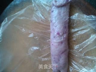 紫薯糯米卷的做法步骤：6