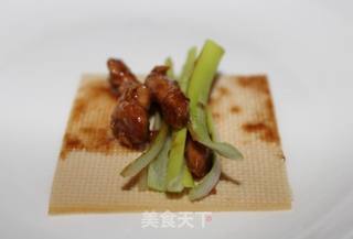 京酱肉丝的做法步骤:8