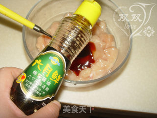 巧用平底锅做烧烤风味鸡肉串——叉烧鸡肉串的做法步骤:5