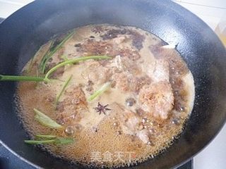 开胃荤菜-----葱烧大排的做法步骤:13