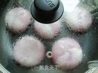 紫薯糯米煎饼的做法步骤:13