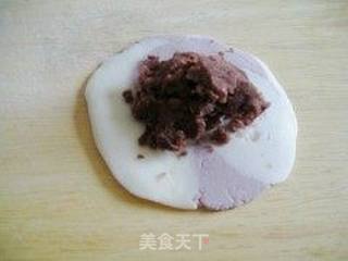 紫薯糯米煎饼的做法步骤:10