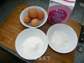 【番茄自制美食】樱桃小丸子生日蛋糕的做法步骤：1