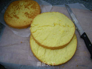 【番茄自制美食】樱桃小丸子生日蛋糕的做法步骤:14
