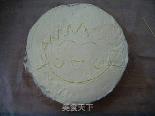 【番茄自制美食】樱桃小丸子生日蛋糕的做法步骤：18