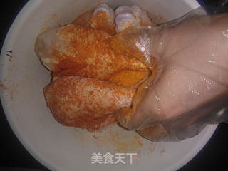 香烤琵琶腿的做法步骤:4