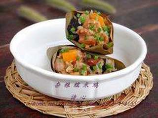 充满粽香的味道-----【杂粮糯米鸡】的做法步骤：12