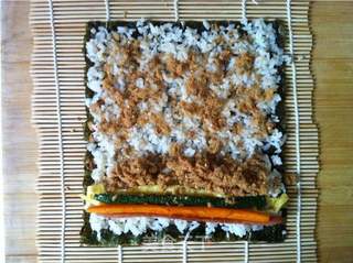 紫菜包饭的做法步骤:7