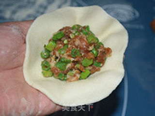 豆角鲜肉包子的做法步骤:8