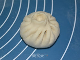 豆角鲜肉包子的做法步骤:9
