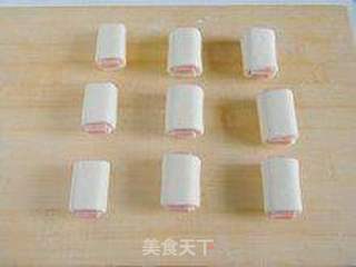 像吃糕点一样吃馒头-----【火腿馒头糕】的做法步骤:16