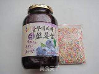 享受一份自制的冰甜---【香草蓝莓冰淇淋】的做法步骤:3