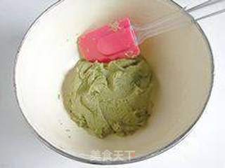 清香扑鼻的味道----【绿茶小饼】的做法步骤:6