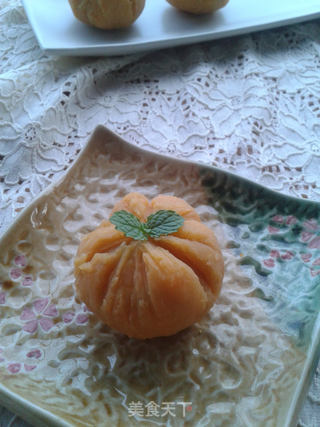 蜜瓜茶巾的做法步骤:8