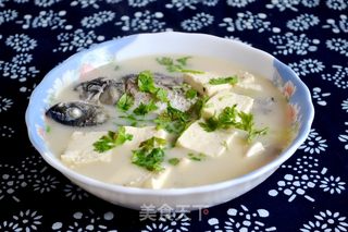 鲫鱼豆腐汤的做法步骤:9