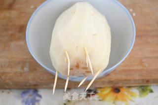 桂花糯米藕的做法步骤:4