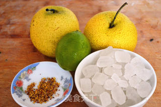 桂花雪梨果酱的做法步骤:2