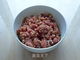 香葱肉包的做法步骤:3