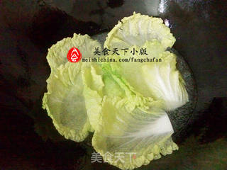 鸡汁翡翠卷的做法步骤:3