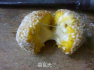 好吃又好玩——芝士南瓜球的做法步骤:12
