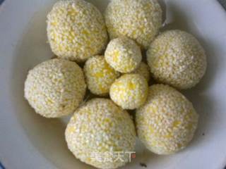 好吃又好玩——芝士南瓜球的做法步骤:10