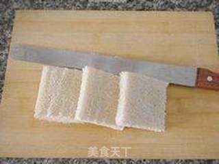 餐厅名气甜点在家做----【蜂蜜厚多士】的做法步骤:5