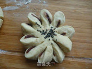 油煎菊花馒头的做法步骤:10