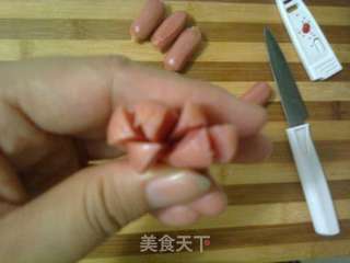 【大海边黑蒜试用报告】——黑蒜章鱼小香肠的做法步骤:4