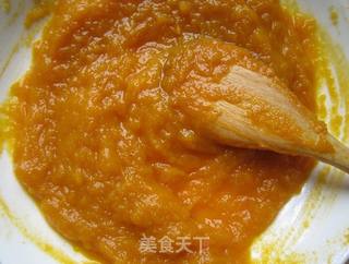 南瓜小吐司的做法步骤:3