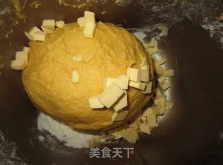 南瓜小吐司的做法步骤:5