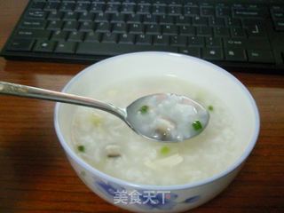 香菇鸡丝粥的做法步骤:9