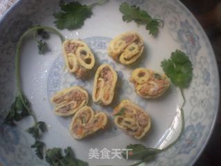 皇冠鸡蛋卷的做法步骤:9