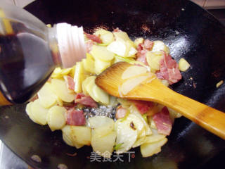 培根土豆片的做法步骤：7