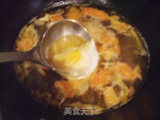 鸡蛋西红柿龙须面的做法步骤:6