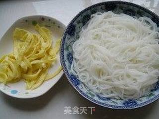 干炒米线的做法步骤:5